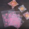 Frosted Mooncake Packaging Bag Cake Tray Self Sealing Handmade Soap Cookies Donut Snowflake Pastry Packaging Self-adhesive Bag