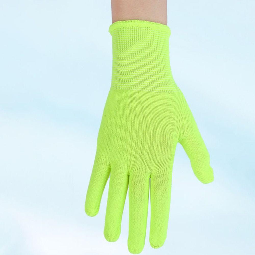 Luminous Glow In UV Neon Glove Green Night Light Decoration Universal Magic Glove  Outdoor