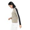 Long Sleeve High Neck Knit Golf S [Pin Apparel] Women's (Side Line) / / 622-4275902 040_Beige