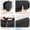 Office Document File Storage Box Folding Desktop Organizer Multi-functional Books Sundries Sorting Storage Rack Office Supplies