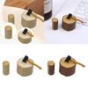 1/12 Scale Mini Garden Accessories Set and Wooden Stake, Terrarium Figurine
