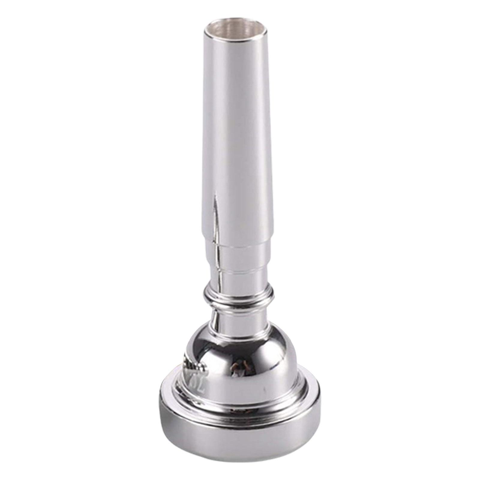 

Профессиональный мундштук для трубы из латуни, посеребренный мундштук для трубы, аксессуары для инструментов для начинающих музыкантов 5C