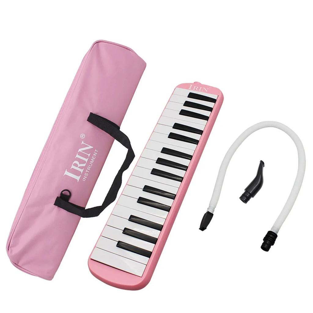 IRIN Piano Mélodica Portable 32 Touches Set avec Sac de Transport Clavier Joueur Mélodique Professionnel Durable Instruments de Musique