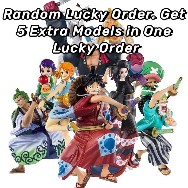 Beautiful One Piece Anime Character Figure Mystery Box Surprise Luffy Gear 5 Emperors Lucky Box Blind Box 4 10-30cm