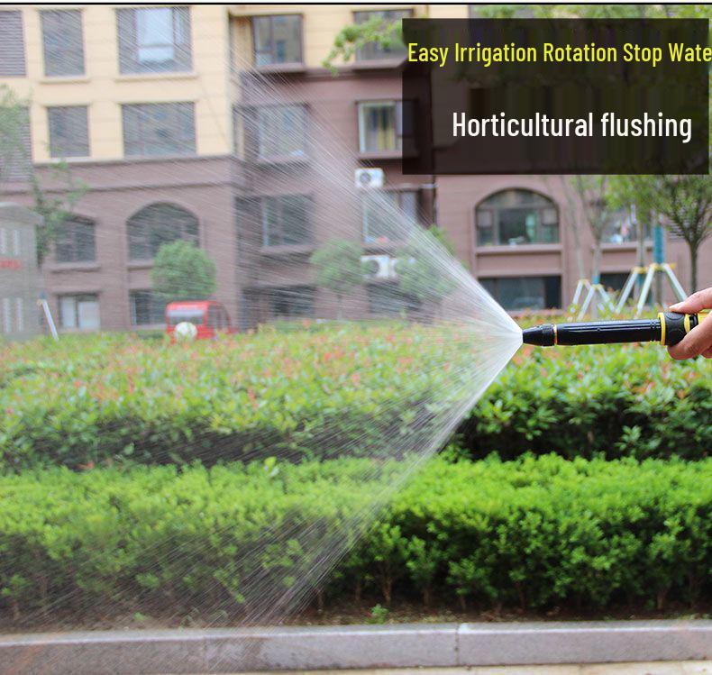 High-Pressure Car Wash Hose Set: Direct Spray Nozzle for Car Washing & Gardening
