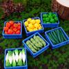 10Pcs Mini Artificial Vegetables Chili Cabbage Edamame Cucumber And So On Home Kitchen Decoration Holiday Gift