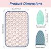 Ironing Mat Portable Folding Ironing Blanket Thick Heat Resistant Travel Clothes Protector Board Laundry Silicone Iron Rest Pad