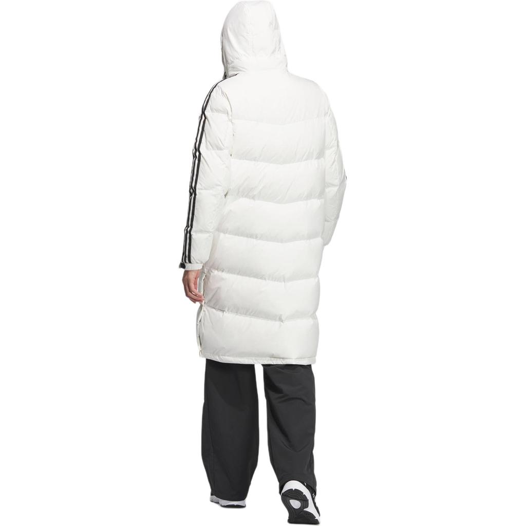 Adidas LONG DOWN Jacket Unisex White JM9152