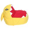 Portable Cute Apperance Large Capacity Fluffy Shark Children Toy Storage Bag