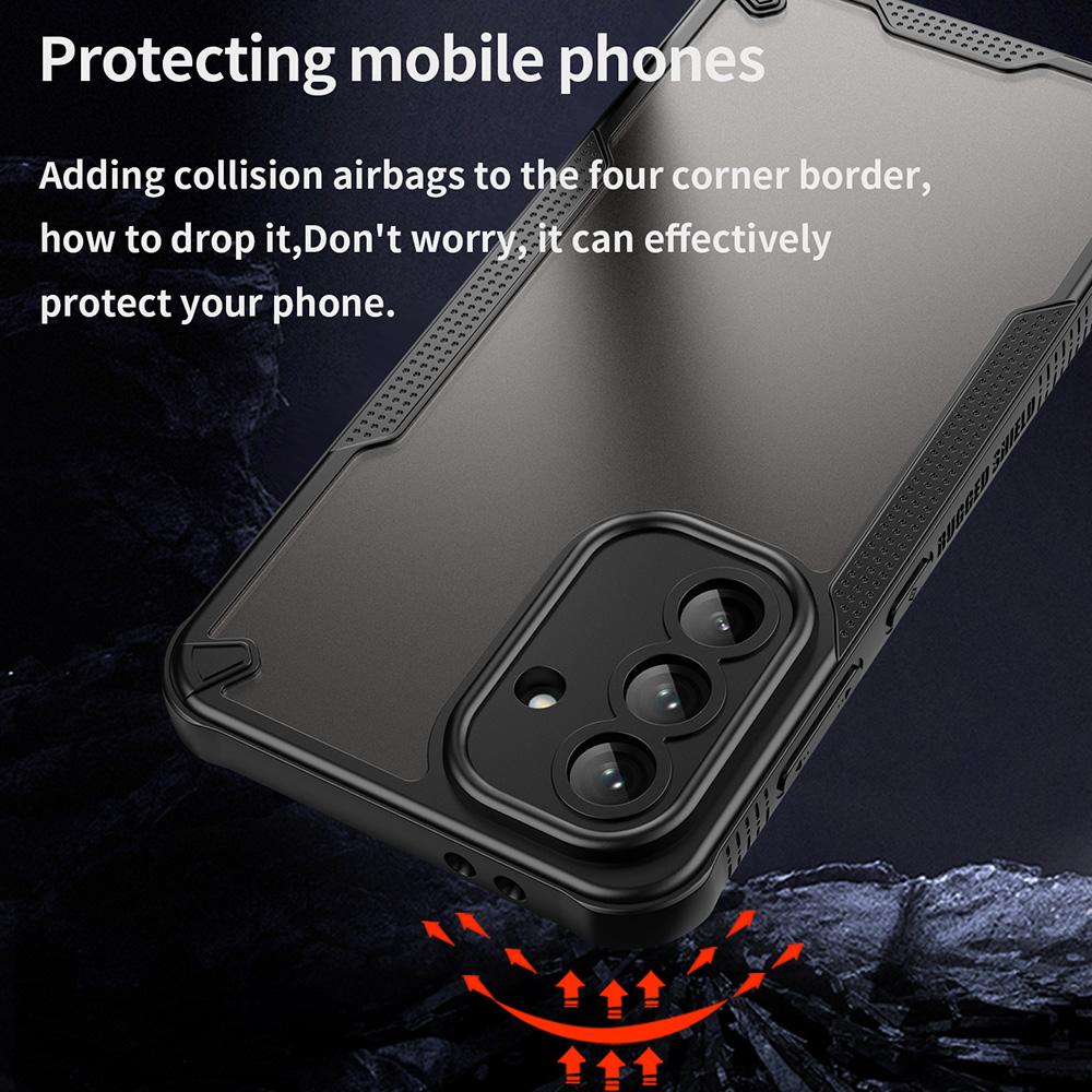 For Samsung Galaxy A56 5G Case Hybrid Frosted Phone Back Cover