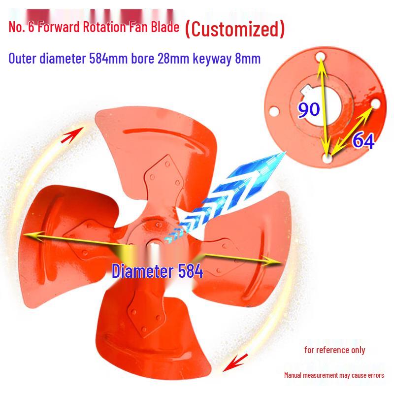 High-Temperature Industrial Exhaust Fan Impeller
