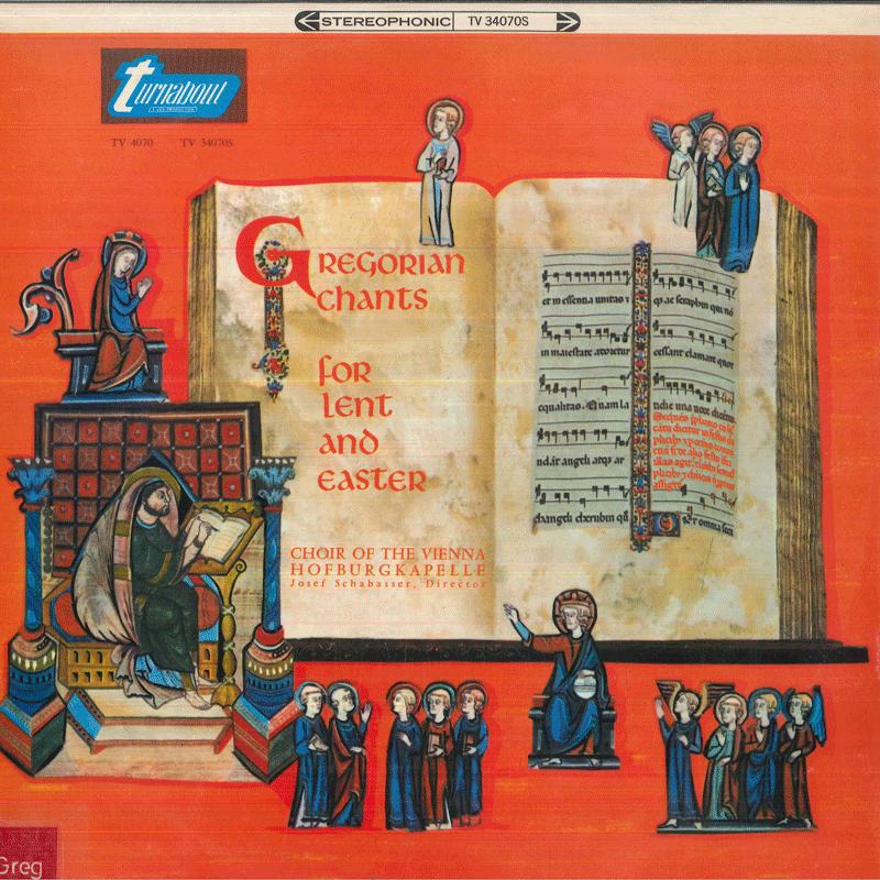 

LP Record CHOIR OF THE VIENNA HOFBURGKAPELLE Gregorian Chants For Lent And Easte TV34070S TURNABOUT 196 UK Classical Used