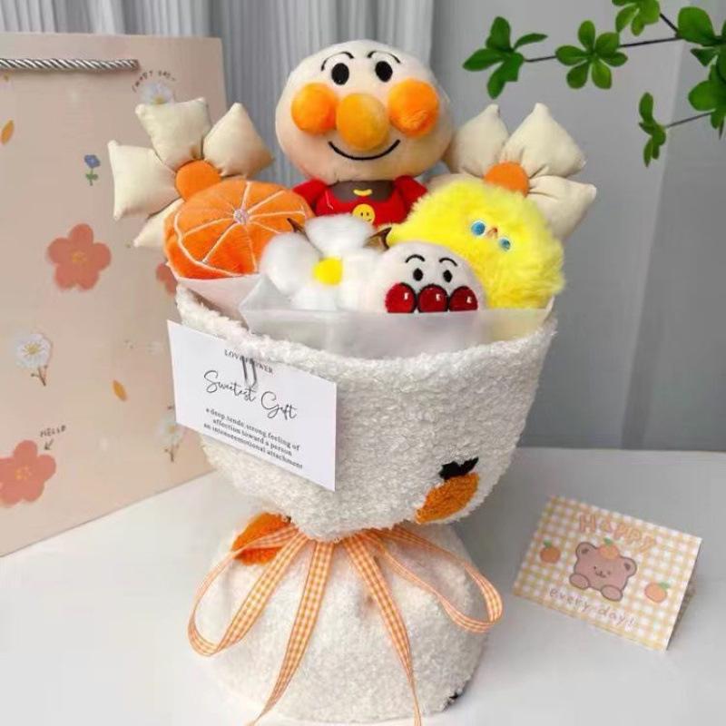 Kirby Plush Bouquet - Cute Gift for Birthday, Christmas, Girlfriend, or Best Friend