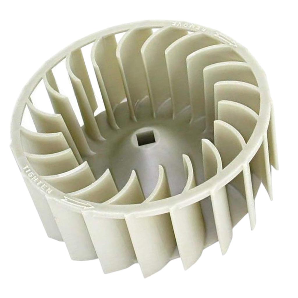 Universal Dryer Blower Wheel Enhanced Airflow Performances Heat Resistant ABS Texture Fits Multiple Equipment Models