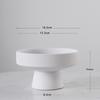 Minimalist Hydroponic Ceramic Flower Pot - Elegant Home & Office Decor