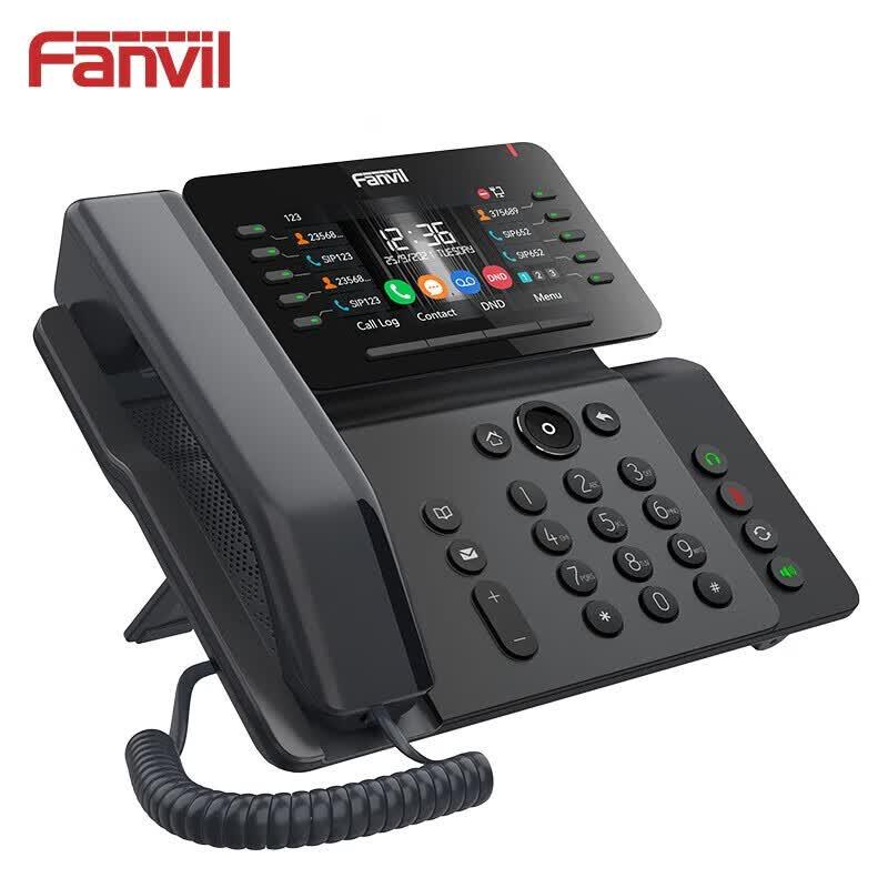 Fanvil V65 IP SIP Phone with 4.3-inch Color Screen CN Plug (adapter Included)