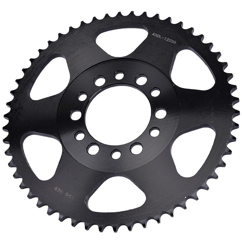 428 45T 54T Motorcycle Rear Sprocket Staring Wheel For YAMAHA DT 125 DT125 DT175 74-76 AG200 TW200 1989 91-17 TW225 02-07 XT200