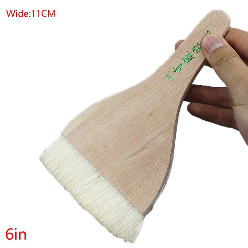 Goat Hair Paint Brushes Smooth Sanding For Wall Watercolor Acrylic Oil Painting