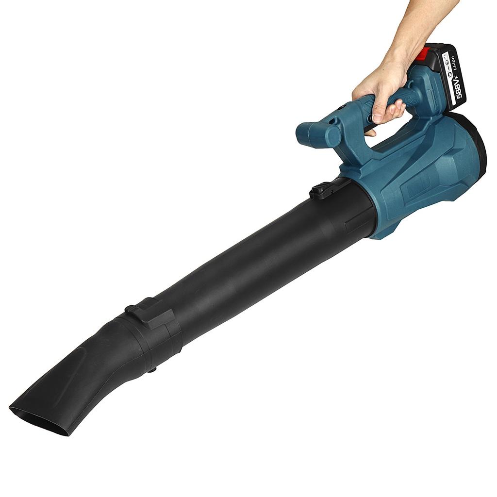 588Vf 30000RPM Dust Collector Sweeper Garden Tools Handheld Leaf Blower Cordless Electric Air Blower