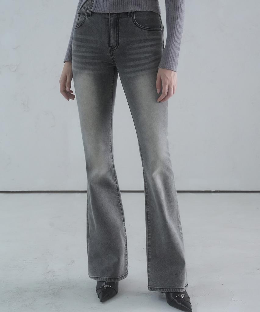 VIVACIOUS Noel Bootscut Denim Pants Light Blue