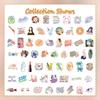 60 Pieces of 2-style Cartoon Beauty Therapist Stickers for DIY Makeup and Skincare Element Handbooks and Luggage Cases