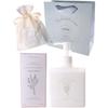 [Drawstring Bag for Wrapping and Shopper Included] Gelato Pique Gift Set Hand Care 2-piece Set Hand Soap Hand Cream PWLS209004 PWLC209005 Peach