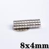 20/50pcs 4x1mm & 8x4mm Magnets - Micro Stealth and Medium Power Discs for Varied Tasks