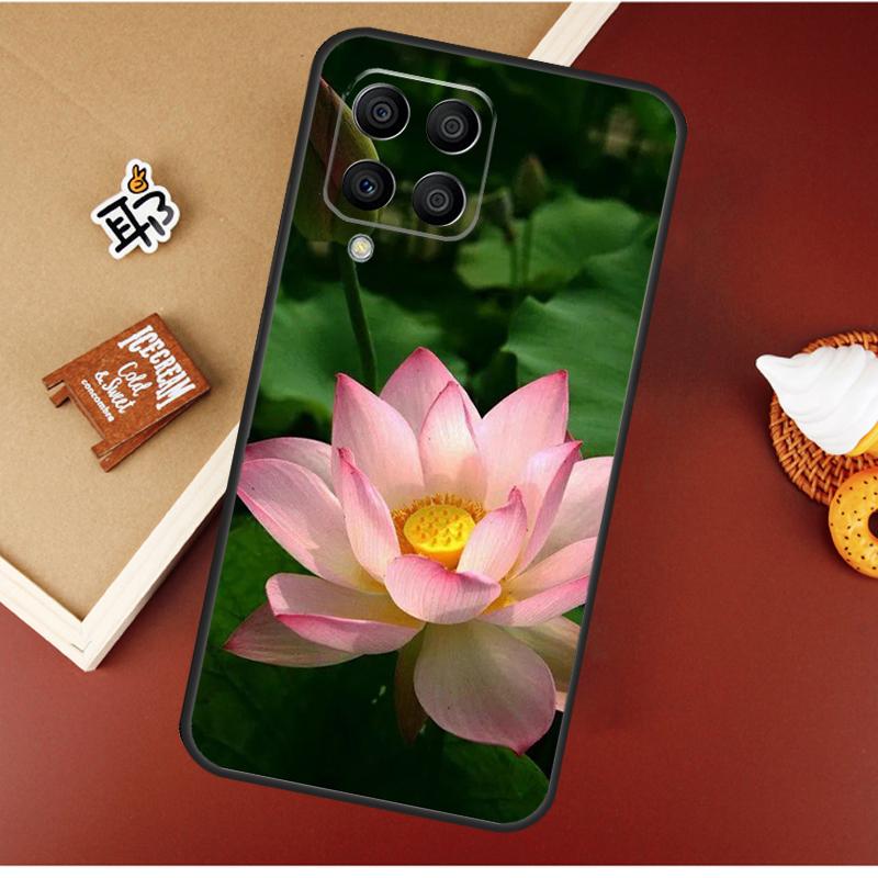 Flower Lotus Case For Samsung Galaxy M13 M53 M51 M31 M11 M14 M34 M54 M12 M32 M52 M16 M36 M56 M15 M35 M55