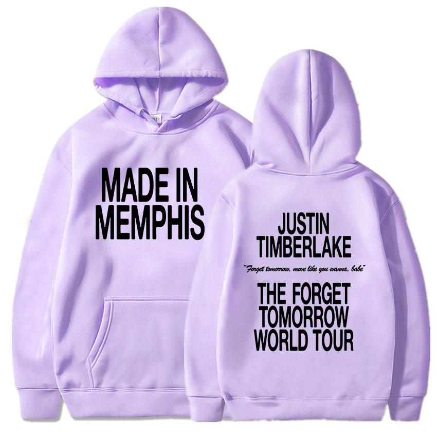 Одежда унисекс Толстовки Forget Tomorrow World Tour Толстовки Justin Timberlake Heavy — фото 10