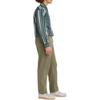 Levis SS23 Solid Color Fashion Casual Pants Men Pants Gray-Green A1040-0001