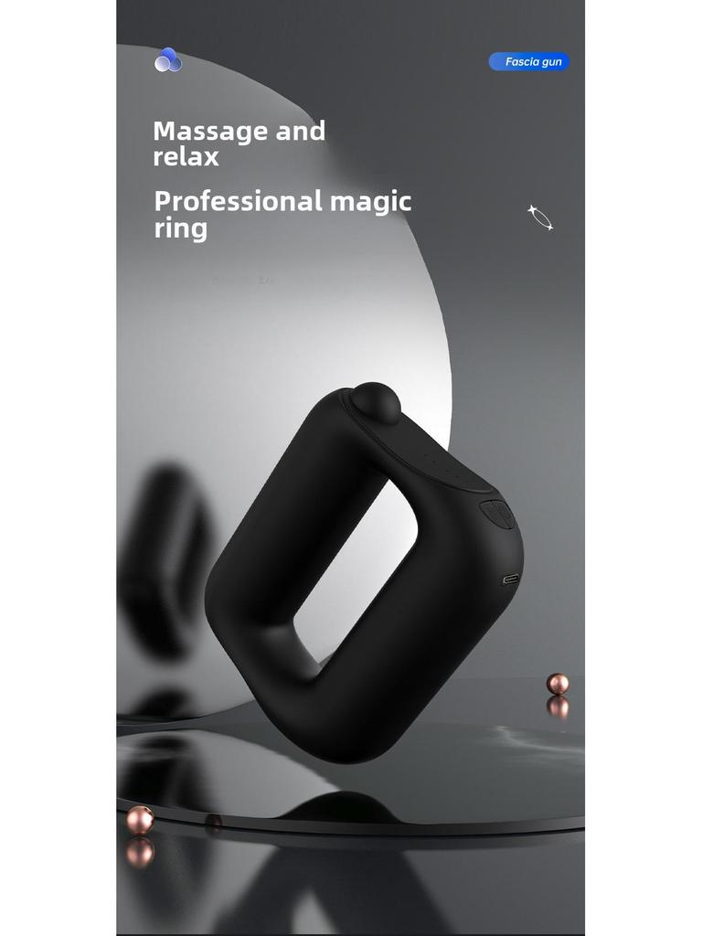 Fascia Ring: Cross-Border Vibrating Massager for Full-Body Muscle Relaxation and Yoga