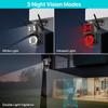 Neue EU 4K 8MP HD Wifi PTZ Kamera Outdoor 4MP Dual Objektiv Dual Screen AI Auto Tracking IP Kamera CCTV Audio Video Überwachung P2P iCSee