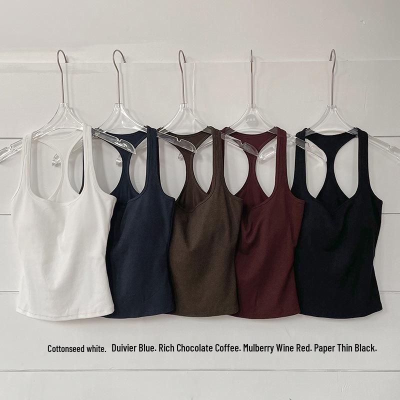 

Women s Summer U-Neck Slimming Backless Sports Top Large (100-120 jin)
