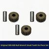 21 Tooth Impact Wrench Gear Replacement Set, 6Piece Iron Small Gear Part for Cordless Wrench Gear Box Repair and Maintenance Backup Use