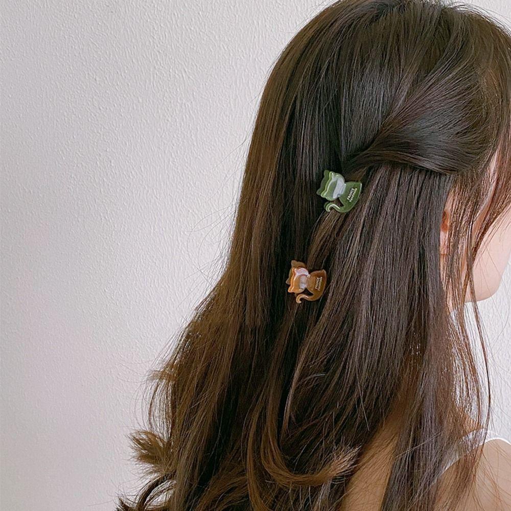 

Маленькие когти для волос, милая заколка для волос с уксусной кислотой, заколка для волос в корейском стиле, головные уборы, женские аксессуары для волос