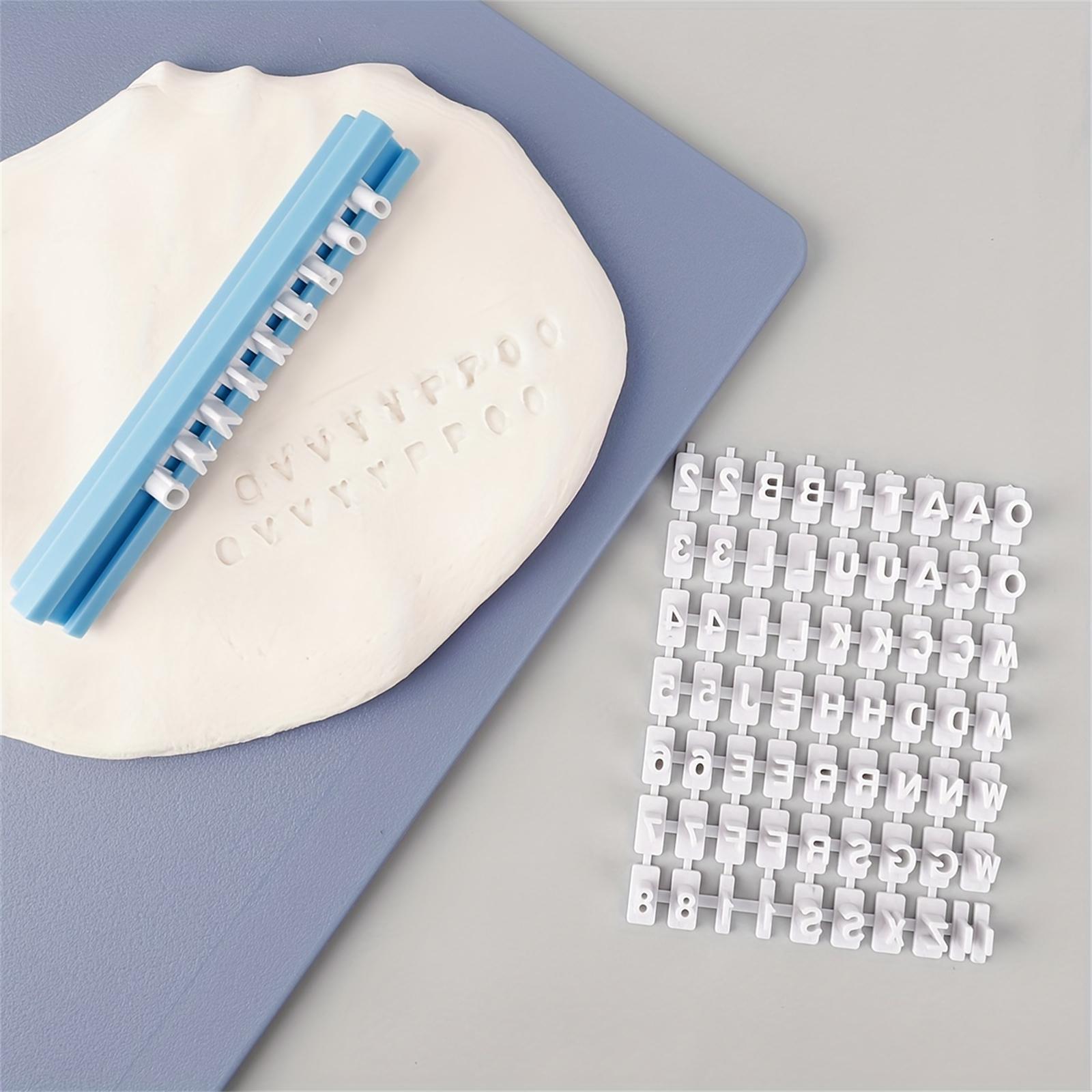 

English Letter, Number, , Seal Tool, Cookie Mold, DIY Movable Type Press Mold, Baking Tool One Size