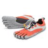 Five Athletic RETRO 21M8003 EU43 [Vibram] [Vibram Fingers] Men's Five-Toe Shoes, Training, Running, Retro, Shoes, Men's V-Run Red/Black/Grey (26.5cm)