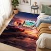 Gta V Sunset Living Room Non-Slip Area Rug Soft Carpet for Bedroom Game Playroom Sofa Office Home Decor Doormat Christmas Gift C9211706