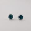 Apatite Gemstone 925 Sterling Silver Women Jewelry Handmade Studs Earring 1" Birthday Gift For Her EE-181-10