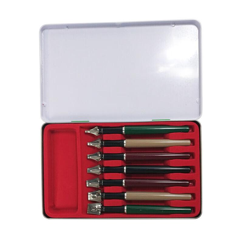 Hua Qianmo 7-Piece Ruling & Monoline Pen Set
