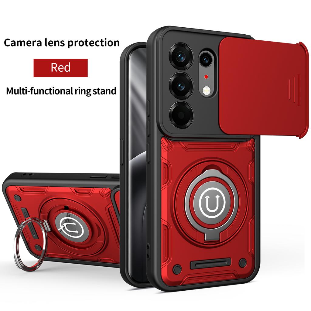 For Tecno Camon 50 Case Tecno Camon 50 Pro Ultra Cover Magnetic Armor Shockproof Ring Holder Case Magsafe Wireless Charge Cover