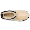 Nye UGG Classic Clear Mini Støvletter Natur Svart Dame 1113190-NBLC