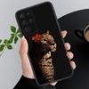 Cheetah Leopard Panther Funda Phone Case For Samsung Galaxy S25 S24 S23 S22 S21 Ultra S24 S23 S22 S21 S25 Plus S24 S25 FE