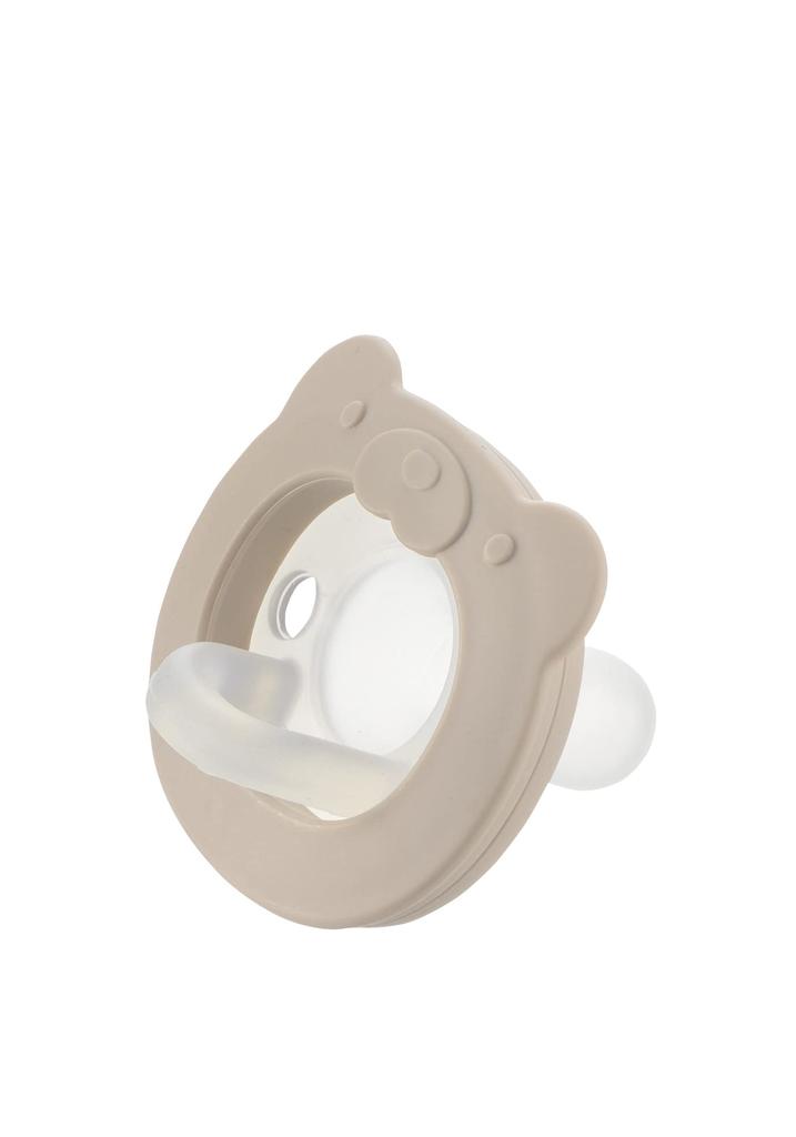 Richell Saug-Schnuller Bär für Babys ab 3 Monaten