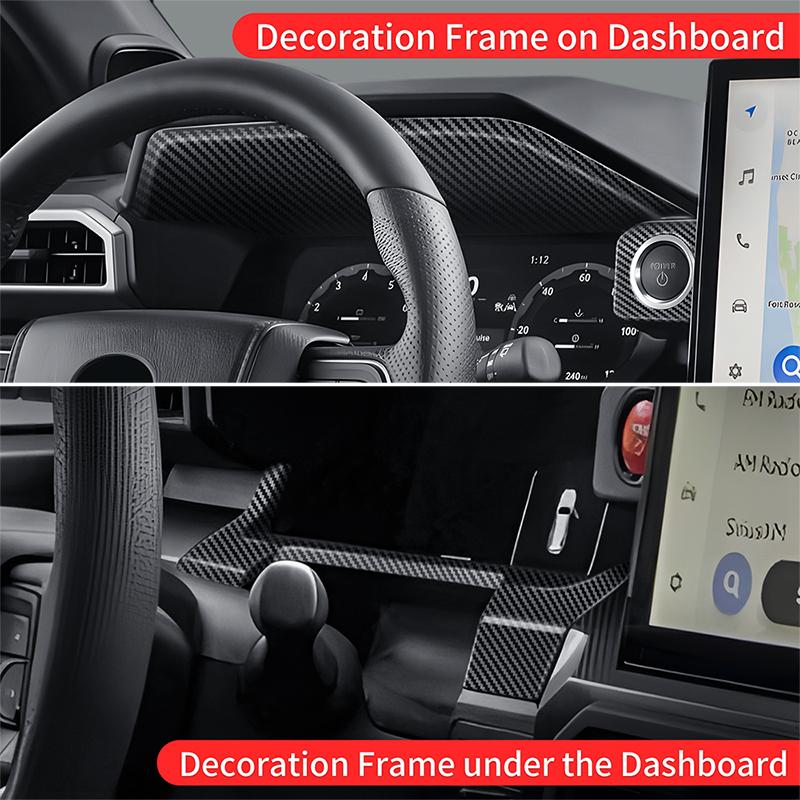 For 2024-2026 Toyota 4Runner Tacoma Dashboard Instrument Frame Decorative Panel Interior Upgraded Accessories