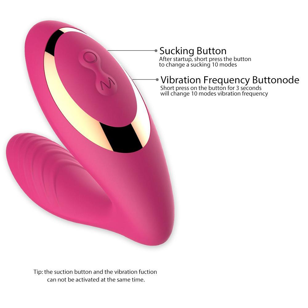 Klitoris-Saugvibrator 20 Modi G-Punkt-Stimulator Tragbares Sexspielzeug für Frauen Orale Klitoris-Saugvorrichtung Erotisches Erwachsenenspielzeug
