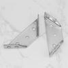 10PCS Angle Corner Brackets Fasteners Heavy Protector Right Triangular Angle Corner Stand Supporting Cabinet Furniture Hardware