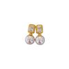 Niche Design Pearl Stud Earrings Women'S French Temperament Retro Light Luxury Zircon Earrings Design Versatile High-End Earrings