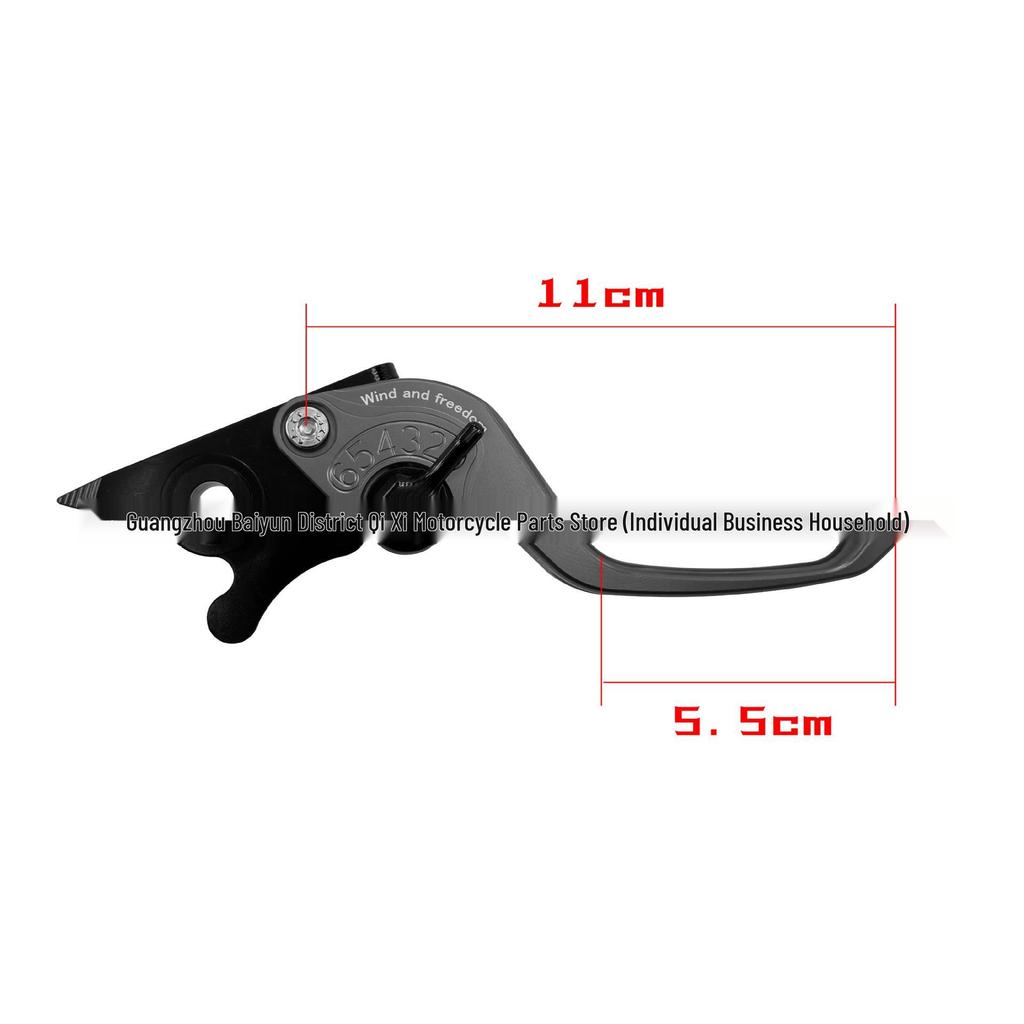 Universal Aluminum Alloy Short Two-Finger Competition Brake & Clutch Lever