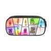 Numberblocks Character Kids And Teens Pencil Case Waterproof Nylon Bag Storage